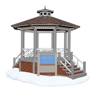 Gilmore Girls Stars Hollow Gazebo Musical Hallmark Keepsake Christmas Ornament