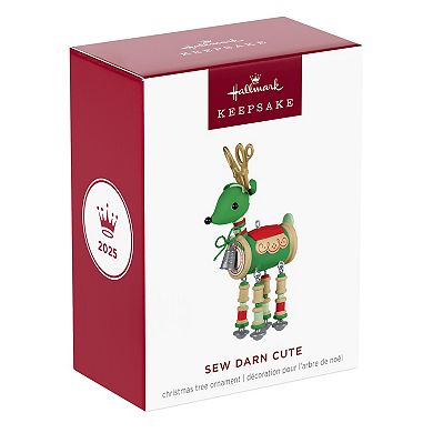 Sew Darn Cute Deer Hallmark Keepsake Christmas Ornament