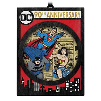 DC Comics 90th Anniversary Papercraft Hallmark Keepsake Christmas Ornament
