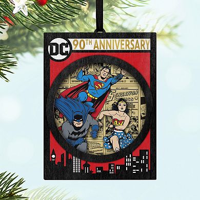 DC Comics 90th Anniversary Papercraft Hallmark Keepsake Christmas Ornament