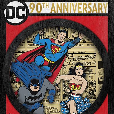 DC Comics 90th Anniversary Papercraft Hallmark Keepsake Christmas Ornament