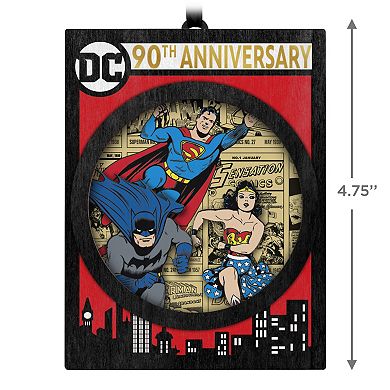 DC Comics 90th Anniversary Papercraft Hallmark Keepsake Christmas Ornament