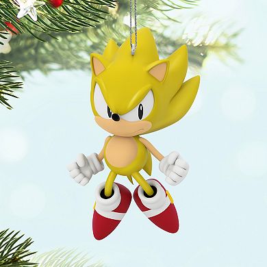Sonic the Hedgehog Super Sonic Hallmark Keepsake Christmas Ornament