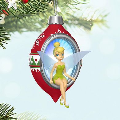 Disney's Tinker Bell Trimming the Tree With Light Hallmark Keepsake Christmas Ornament