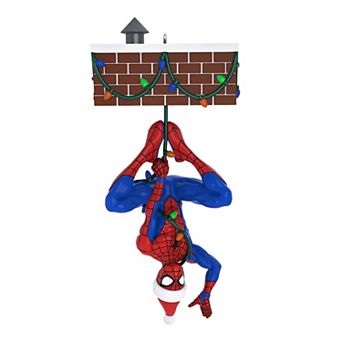 Marvel Spider-Man Peekbuster With Motion-Activated Sound Hallmark Keepsake Christmas Ornament