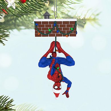 Marvel Spider-Man Peekbuster With Motion-Activated Sound Hallmark Keepsake Christmas Ornament