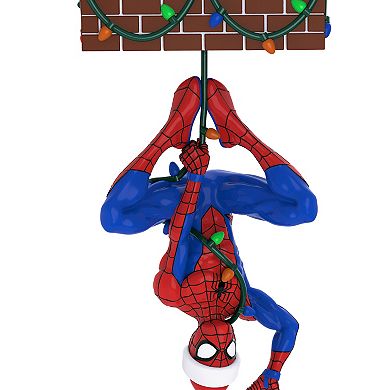 Marvel Spider-Man Peekbuster With Motion-Activated Sound Hallmark Keepsake Christmas Ornament