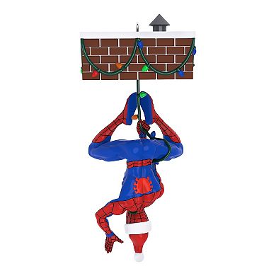 Marvel Spider-Man Peekbuster With Motion-Activated Sound Hallmark Keepsake Christmas Ornament