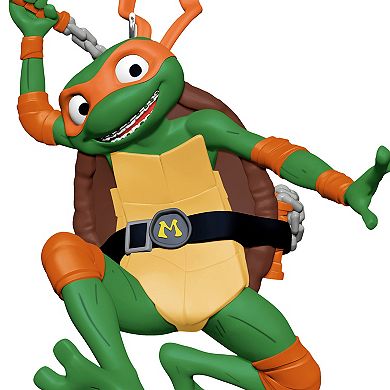 Teenage Mutant Ninja Turtles Mutant Mayhem Michelangelo Hallmark Keepsake Christmas Ornament