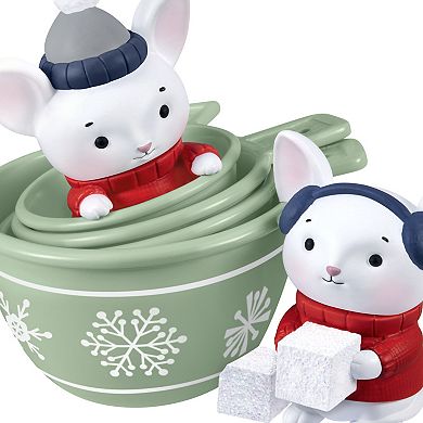 Merry Mice in Measuring Cups Hallmark Keepsake Christmas Ornament