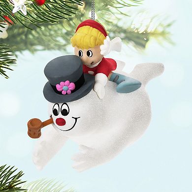 Frosty the Snowman with Karen Hallmark Keepsake Christmas Ornament
