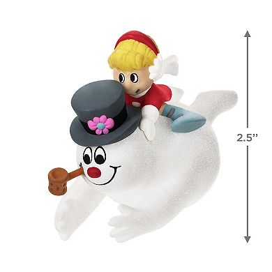 Frosty the Snowman with Karen Hallmark Keepsake Christmas Ornament
