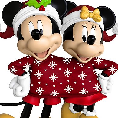 Disney's Mickey Mouse & Minnie Mouse Sweater-Sharing Hallmark Keepsake Christmas Ornament