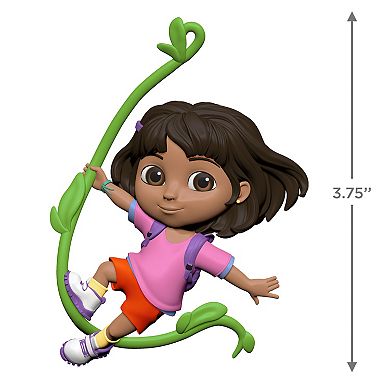 Nickelodeon Dora The Explorer Swinging Into Adventure Hallmark Keepsake Christmas Ornament