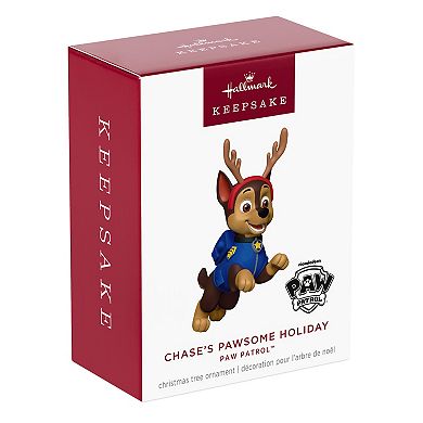Paw Patrol Chase's Pawsome Holiday Hallmark Keepsake Christmas Ornament