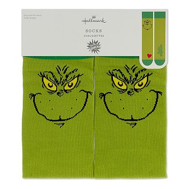 Hallmark Dr. Seuss Grinch Novelty Crew Socks