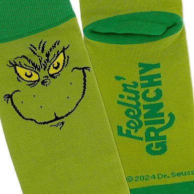 Hallmark Dr. Seuss Grinch Novelty Crew Socks