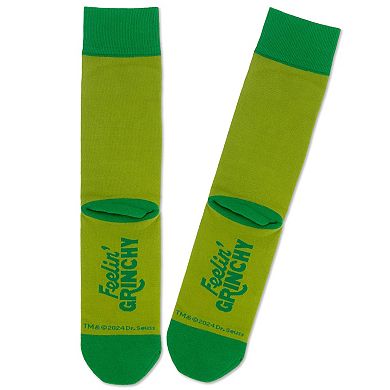 Hallmark Dr. Seuss Grinch Novelty Crew Socks