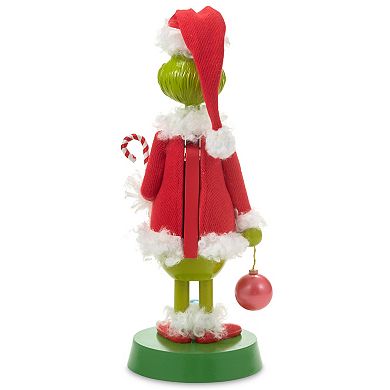 Hallmark Dr. Seuss Grinch Nutcracker Figurine Table Decor 12 Inches