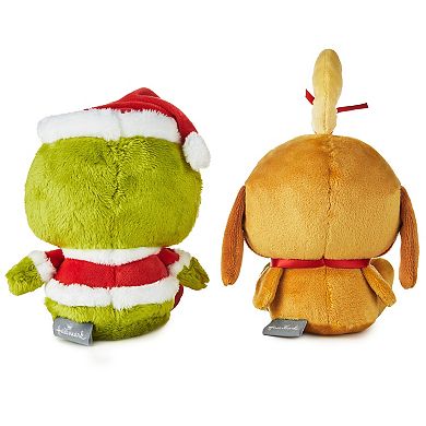 Hallmark Dr. Seuss Grinch & Max Magnetic Plush 6-inch Set