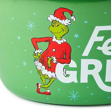 Hallmark Dr. Seuss Grinch & Max Feelin' Grinchy Popcorn Bowl