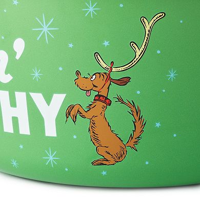 Hallmark Dr. Seuss Grinch & Max Feelin' Grinchy Popcorn Bowl