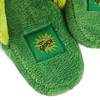 Hallmark Dr. Seuss Grinch Adult Slippers With Sound L/XL