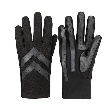 Men's isotoner Water Repellent Heritage Stretch Gloves