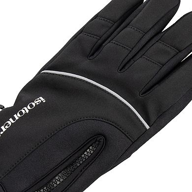 Men's isotoner Water Repellent Neoprene Sport Gloves With Zipper