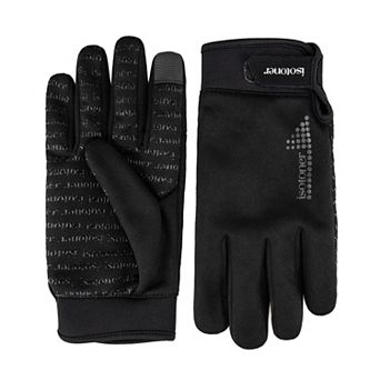 Men's isotoner Waterproof Jersey Run Gloves With Enhanced Grip