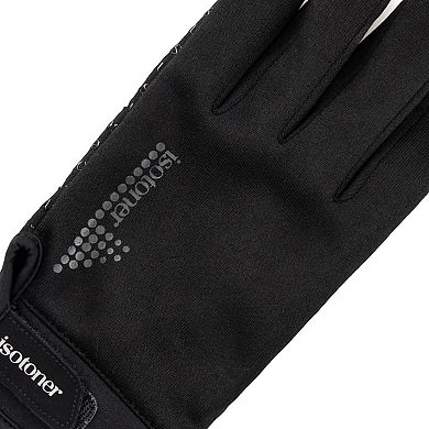 Men's isotoner Waterproof Jersey Run Gloves With Enhanced Grip
