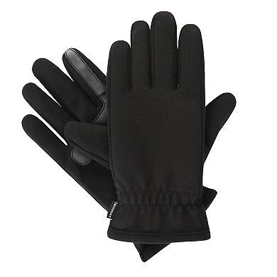 Men's isotoner Water Repellent Tech Stretch Gloves