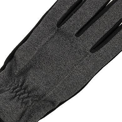 Men's isotoner Touchscreen Waterproof Compression Gloves