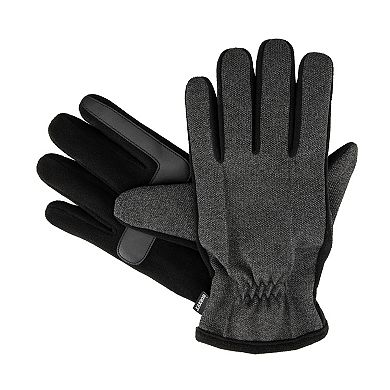 Men's isotoner Touchscreen Waterproof Compression Gloves