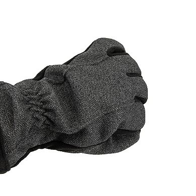 Men's isotoner Touchscreen Waterproof Compression Gloves
