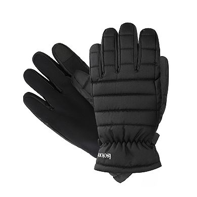 Men's isotoner Insulated Touchscreen Quilted Gloves