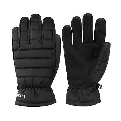 Men's isotoner Insulated Touchscreen Quilted Gloves