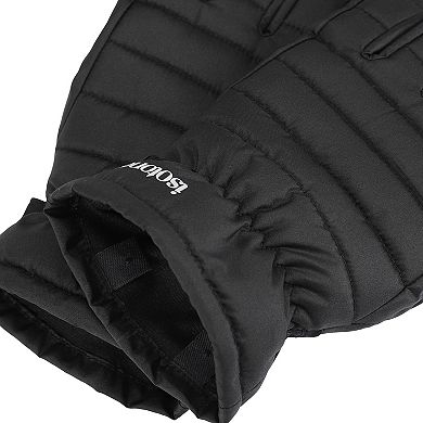 Men's isotoner Insulated Touchscreen Quilted Gloves