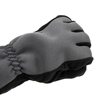 Men's isotoner Neoprene Touchscreen Gloves With Fleece Palm