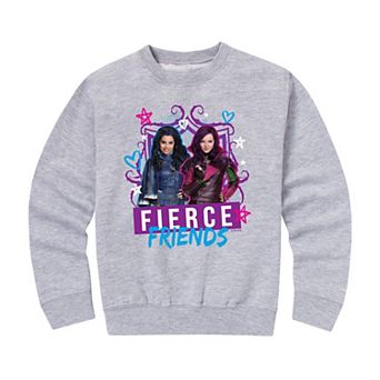 Disney's Descendants 4 Mal & Evie Girls 7-16 Fierce Friends Graphic Sweatshirt