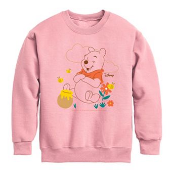 Disney's Winnie The Pooh Girls 7-16 Honey Bees Graphic Sweatshirt
