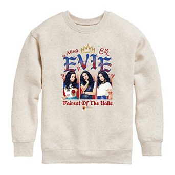 Disney's Descendants Evie Girls 7-16 Fairest Of The Halls Graphic Sweatshirt