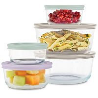 10-Piece Pyrex Simply Store Glass Storage Container Set