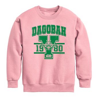 Girls 7-16 Star Wars Yoda Dagobah Graphic Crew Sweatshirt