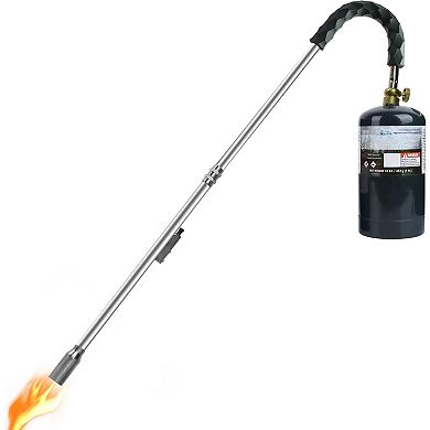 Ivation Mini Propane Torch with Self Igniter, 50,000 BTU Handheld Weed Burner Tool