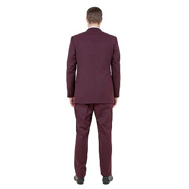 Men's 3pc Modern-Fit Wool Suit Set
