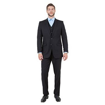Men's 3 pc Modern-Fit Wool Suit Set