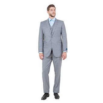 Men's 3 pc Modern-Fit Wool Suit Set