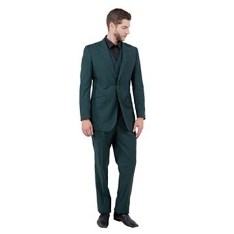 Men's 3 pc Modern-Fit Wool Suit Set