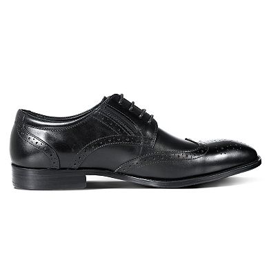 Men's Dress Shoes Wingtip Oxford - Pointed Toe Lace Up